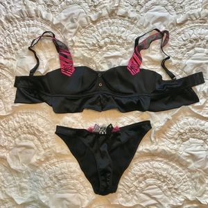 Chantal Thomass for Victoria’s Secret tuxedo set